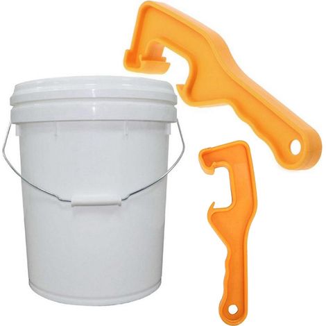Ouvre-Couvercles ABS Orange "ForceDouce" - Outil pour Pots de Peinture et Seaux Plastiques (1/5)