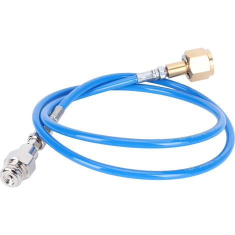 Kit de Raccord de Recharge pour Cylindre CO2, Adaptateur pour Soda, Tuyau Bleu de 50 Pouces, Accessoire de Machine à Soda