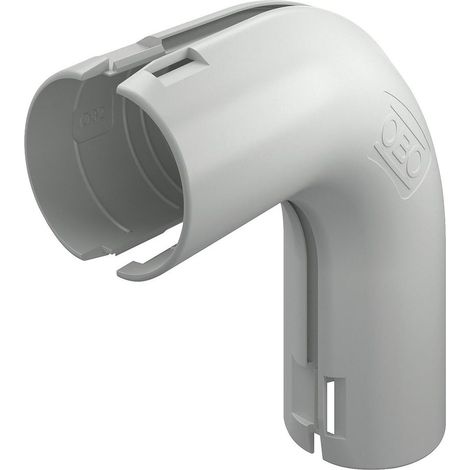 OBO Bettermann Quick-Pipe Bogen 90 Grad 3000 BMS M32 LGR (1/5)