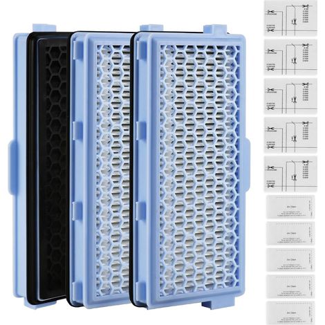 3 Jeux D'Aspirateurs à Filtre Hepa pour Compact C1 (1/5)