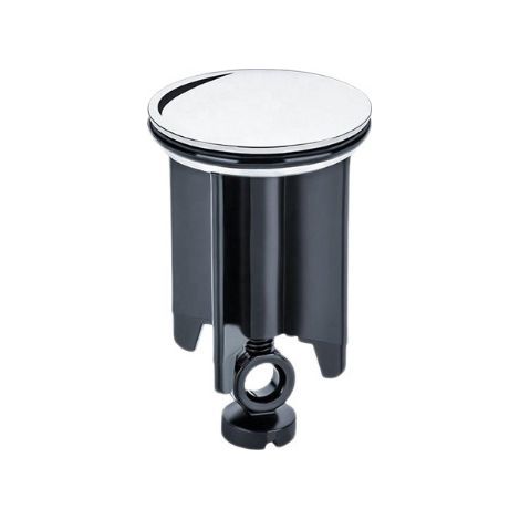Bouchon Lavabo,Bouchon Evier Salle de Bain 40mm,Bouchon Lavabo Universel Blanc,Bouchon de Lavabo Réglable,Bouchon Baignoire,pour Lavabo,Bidet(noir) (1/5)