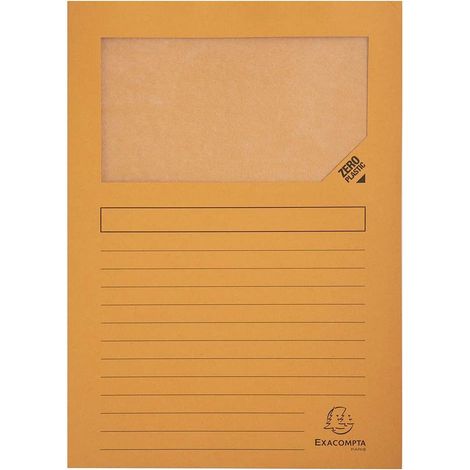 Exacompta 50104E Unterordner Orange Format A4