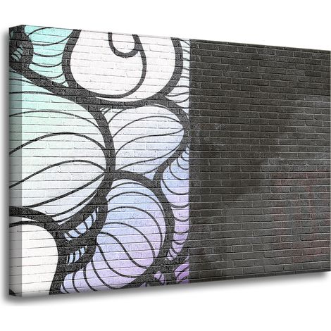 Leinwandgemälde Architektur-Wandbild 70x50 cm