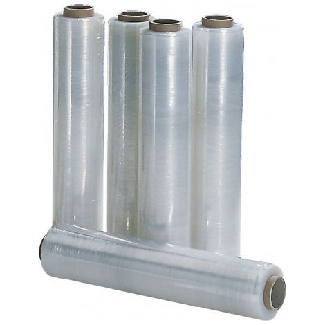 Film étirable L300 m x l500 mm 23 µm transparent - 500MMX300MX23