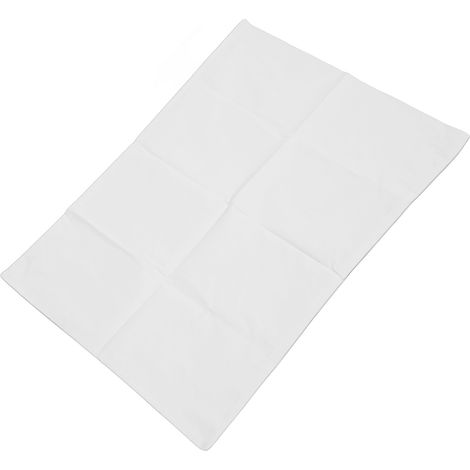 Protège-oreiller anti-punaises de lit, taie d'oreiller imperméable, lavable, douce, blanche (1/5)