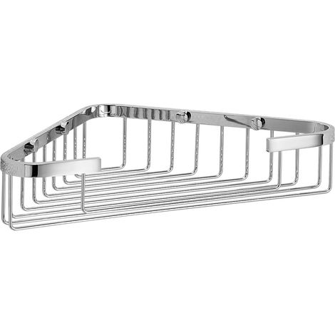 Lineabeta - Cestino portaoggetti doccia aperto angolare L.19 cm (1/2)