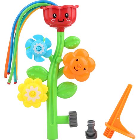Arroseur Fleur Enfant Jouet Eau Rotation Amusant Cartoon Mignon Enfants Arrosage Ludique (1/5)