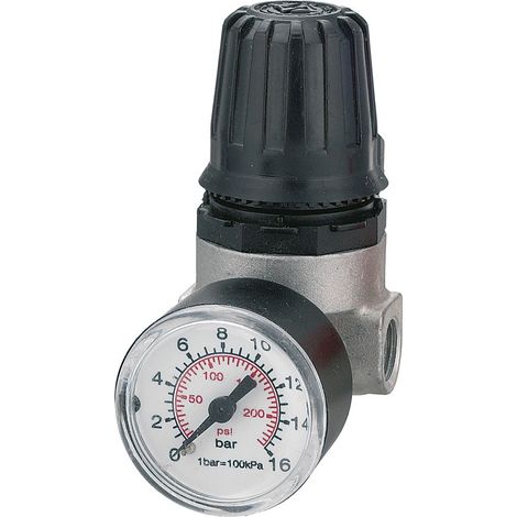 REGOLATORE DI PRESSIONE PER COMPRESSORE '31/A4' 2 vie - att. 1/4 F
