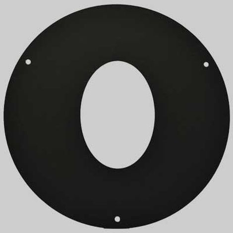 ROSONE COPRIMURO OVALE - Ø 100