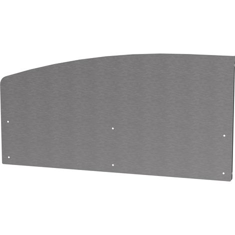 Credence Courbe Gauche Inox - LE MARQUIER