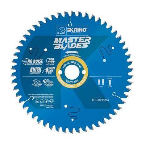 LAMA CIRCOLARE X ALLUMINIO MASTER BLADES KRINO