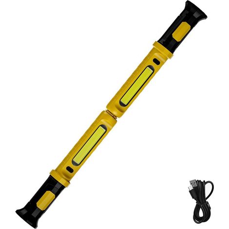 Lampe de travail magnétique sous capot 4000 mAh rechargeable 2000 lm LED Barre lumineuse de travail pour mécanicien/réparation de voiture/garage (1/5)