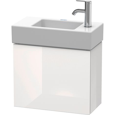 Duravit L-Cube Meuble sous-lavabo suspendu, 1 porte, charnière à