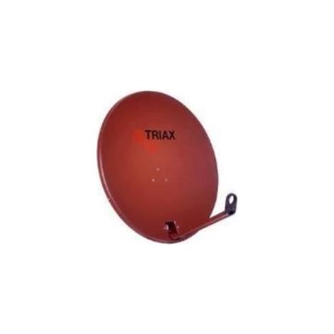 Parabole Satellite - TRIAX - TDA 78 H-1 - 78 CM - Aluminium - Rouge Brique