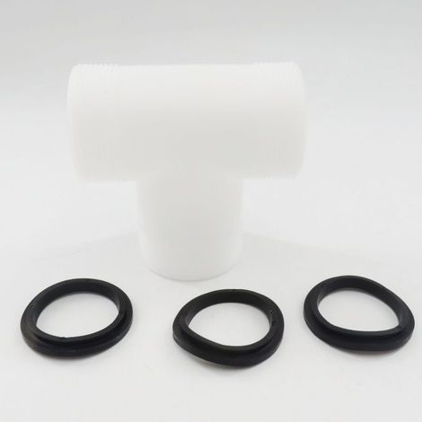 Conectores en T para mangueras de piscina, bombas Intex y repuestos para bombas de piscina de 1,5 pulgadas. (1/5)