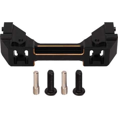 Support de pare-chocs arrière en laiton pour RGT EX86190 LC76, pièces de réparation pour RC Crawler 1/10.