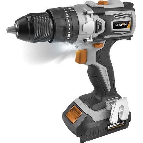 Taladro de impacto de la batería de 18V 7062722  1x batería 2,0 oah (1/4)