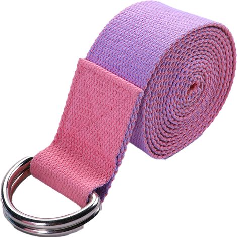 Sangle De Yoga - Boucle En D Réglable - Pour Stretching Et Fitness - 1 Pièce (1/5)