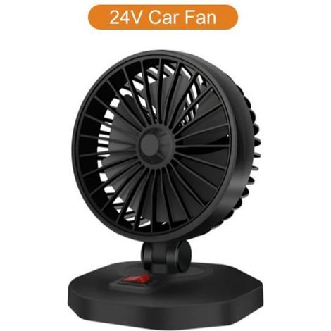 Ventilateur - - 24V - Faible Bruit - Adapté aux Véhicules - 60 dB