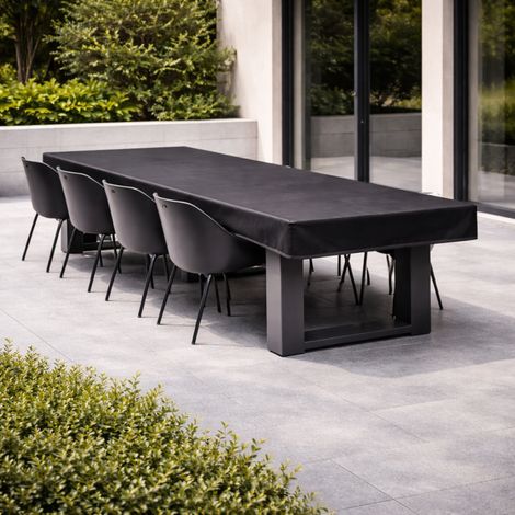 Copertura per piano tavolo - NERO L 240 x P 100 x H 10 cm TITANIUM®