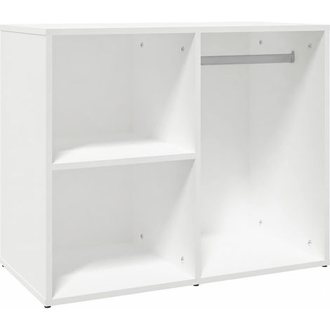 Maison Exclusive - Armadietto per Cosmetici Bianco 80x40x65 cm Legno Multistrato (1/5)