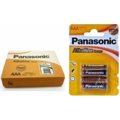 FPLUS pila alcalina panasonic power lr-03 4 uds , PILA ALKALINA POWER LR03 1.5V BLISTER

Las baterías AAA Alkaline Power de Panasonic se pueden usar en una amplia gama de aplicacio