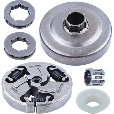 325" Clutch Drum Kit For Husqvarna 357 357XP For Chainsaw 8T Rim Sprocket Bearing , Clutch Drum , Clutch Assy , Needle Bearing , Worm Gear , Rim Sprocket. (1/5)
