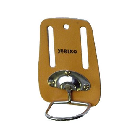Portamartello carpentiere Brixo con supporto cuoio anello zincato