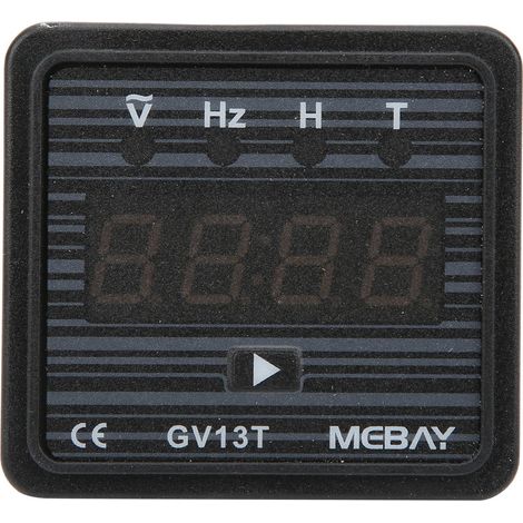 Voltmètre numérique multifonction pour générateur, composants de contrôle industriel GV13T (380 V CA) 380 V CA (1/5)
