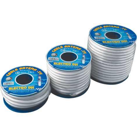 Confezione da 100 mts Cavo coassiale per antenna TV 75 Ω 49,105 8430552031863