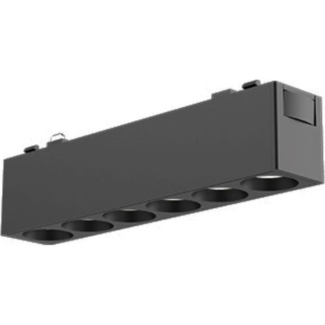 Foco Lineal con 6 Mini Focos LED para Carril Magnético – Cambio de Tono