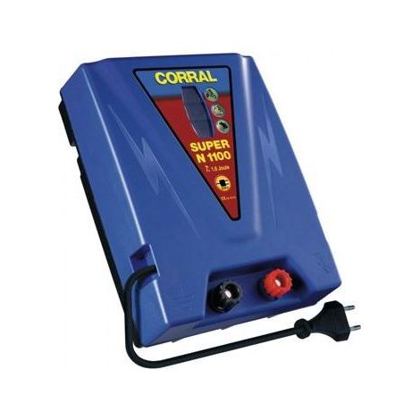 Pastore elettrico a Red Corral Super N 1100 (230V) - 10 km (1.1 joule)