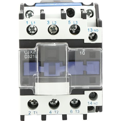 Contacteur électrique AC industriel CJX2-3210 220V 32A haute sensibilité (1/5)
