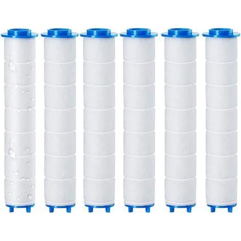 Lot de 6 filtres de douche à main haute pression pour salle de bain et douche (1/5)