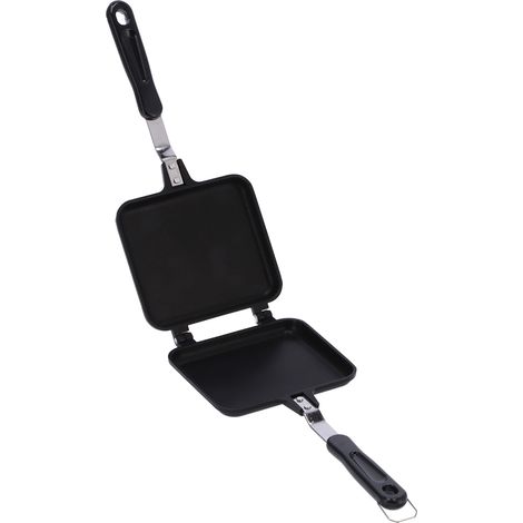 Doppelseitige Antihaft-Sandwichpfanne fürs Frühstück – Toastform und Backwerkzeug (1/5)