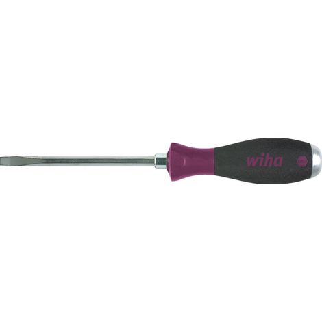 Wiha Tournevis MicroFinish Fente avec lame six pans continue et coiffe protectrice en acier massive 5.5 mm x 100 mm (29134) (1/3)
