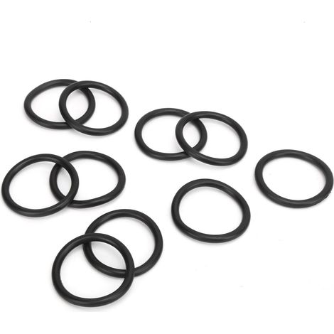 10 attaches pare-chocs auto à dégagement rapide, joints toriques en caoutchouc universels, fixations de aile, bandes de rechange, kit de 10 pièces