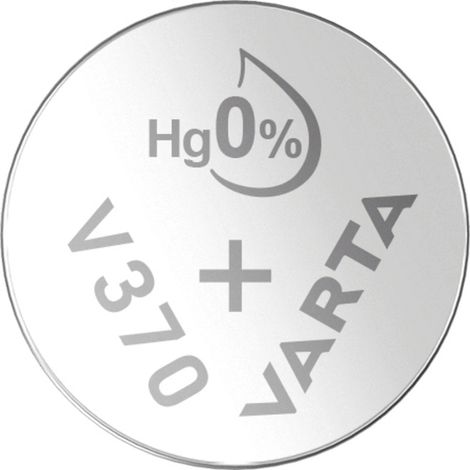 Varta Knopfzelle 370 1.55 V 1 St. 30 mAh Silberoxid SILVER Coin V370/SR69 NaBli 1 (1/4)