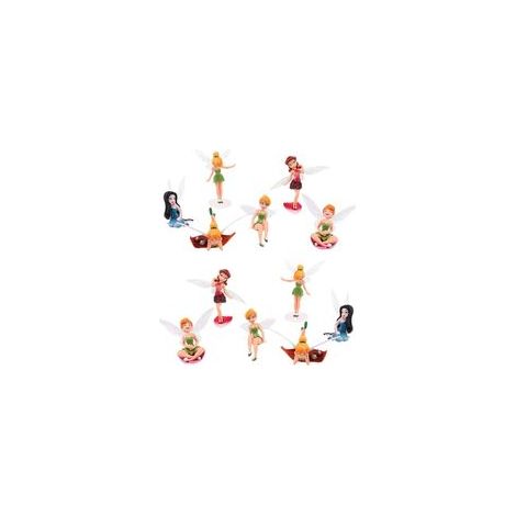 Accessoires pour figurines de fées miniatures, décorations pour pots de fleurs, figurines de fées en résine pour jardin féerique, accessoires d'anges et ornements pour la décoration extérieure (1/5)