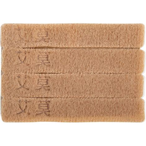 Lot de 4 médiators, ruban adhésif de fixation, couvre-ongles pour guzheng, accessoires pour instruments de musique-7x1cm (1/2)