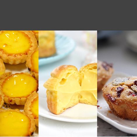 Goldene Chrysanthemen-Mini-Kuchenform, rund, 7,6 cm, antihaftbeschichtet, für 6 Eierkuchen (6 Kuchen) (1/5)