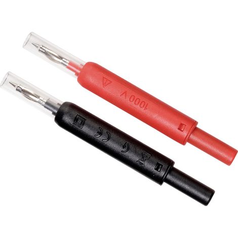 Chauvin Arnoux  Stecker P01102128Z   Rot, Schwarz  1 St.
