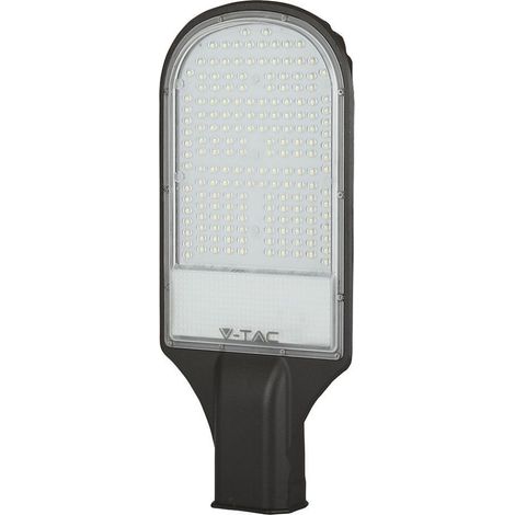 V-TAC PRO VT-101ST Réverbère LED Street light 100W chip samsung meanwell blanc froid 6400K aluminium gris mat IP65 - sku 536