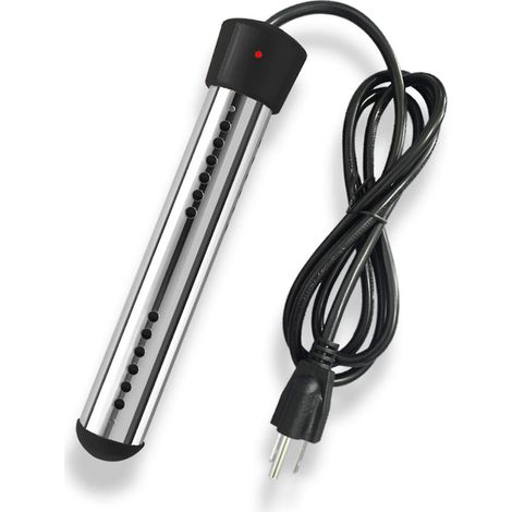 Chauffe-eau instantané électrique submersible portable de 1500 W pour seau de piscine (1/5)