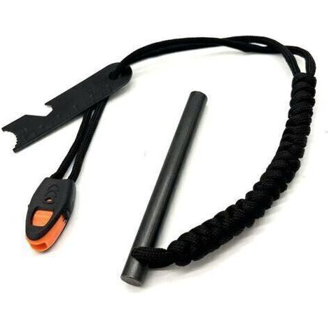 Kit de survie, allume-feu, briquet de survie en milieu sauvage, accessoires de camping, outils de survie de qualité militaire (1/5)