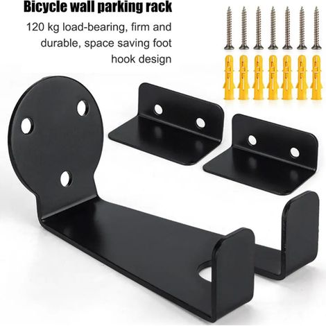 Universal wall-mounted bike hook, portable bike rack, parking rack, garage bike display stand, bike accessories (1/5)