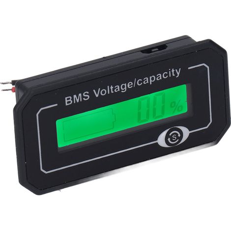 Hochpräziser digitaler Batterietester 8V-99,9V Voltmeter, Kapazitätsanzeige, Lithium-LED-Display (1/5)