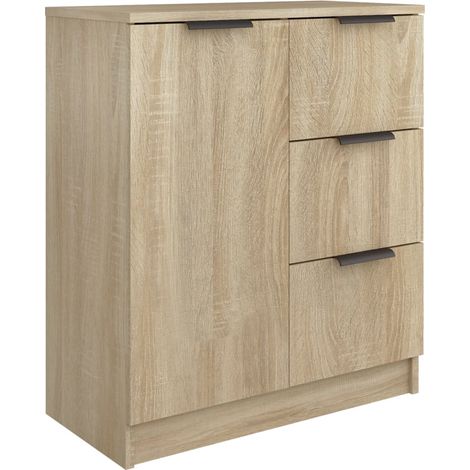 Maison Exclusive - Credenza Rovere Sonoma 60x30x70 cm in Legno Multistrato