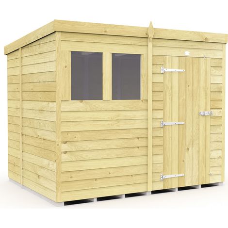 8 x 7 Pent Shed