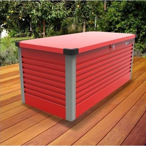 Trimetals - Coffre de rangement en métal 1.46m² 187x78,5x72 cm - PATIOBOXL (1/5)